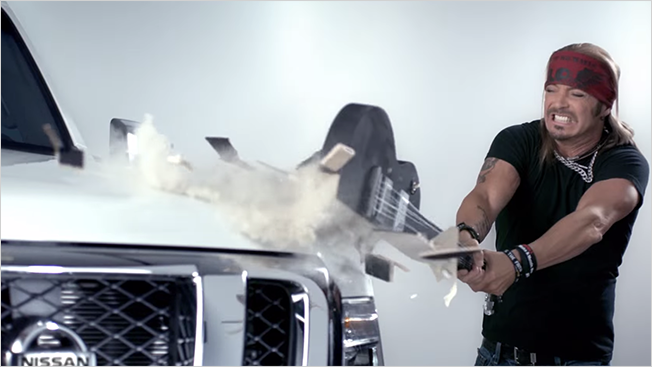 Bret Michaels Is the Newest Endurance Test for Nissan's Commercial ...