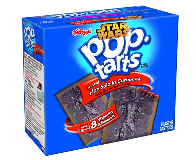 Not Real but Maybe Should Be: Han Solo Frozen in Carbonite Pop-Tarts ...