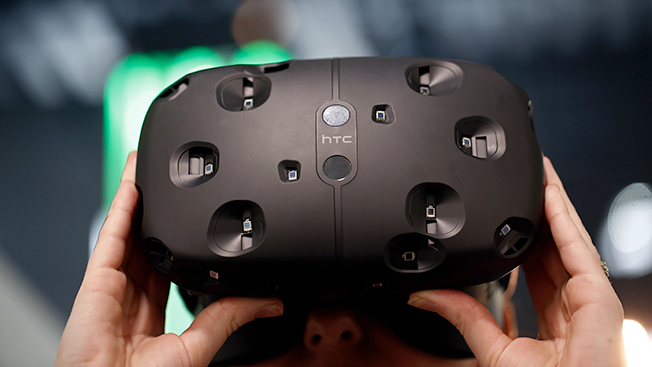 HTC's virtual reality hardware