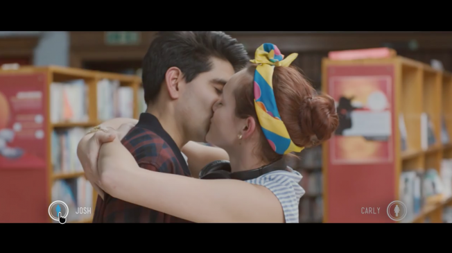This Ice Cream Ad Hacks YouTube to Let You Switch Between Two Characters in Love