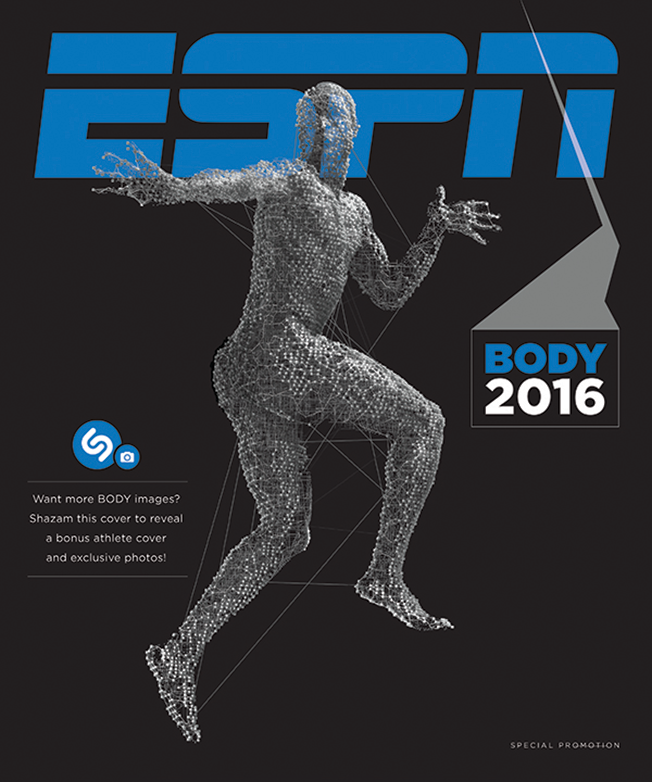 ESPN The Magazine Teamed With Gatorade for This Mysterious, Tech-Savvy 'Body Issue' Cover