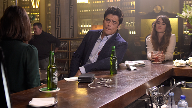 Benicio del Toro Would Like to Remind You Who He Is in Self-Mocking Heineken Ads
