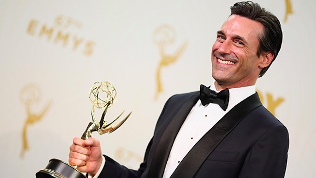 Jon Hamm Finally Wins an Emmy for Mad Men's Don Draper