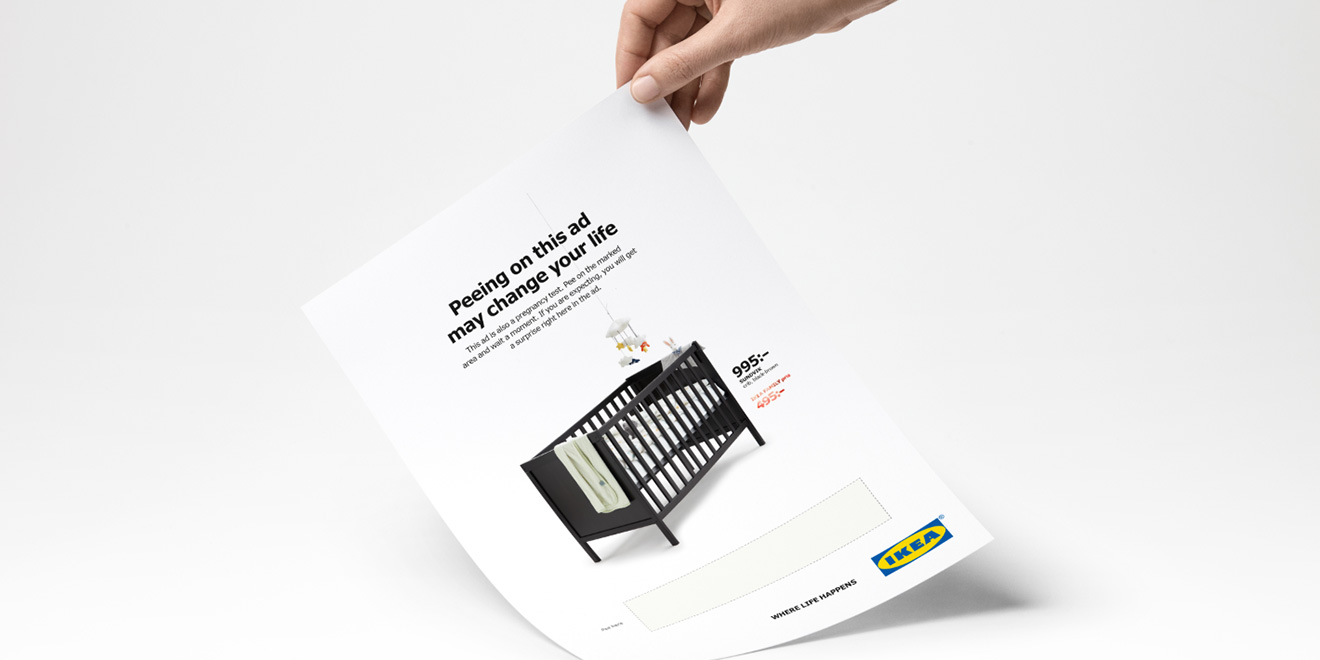 Image result for Ikea Wants You to Pee on This Ad