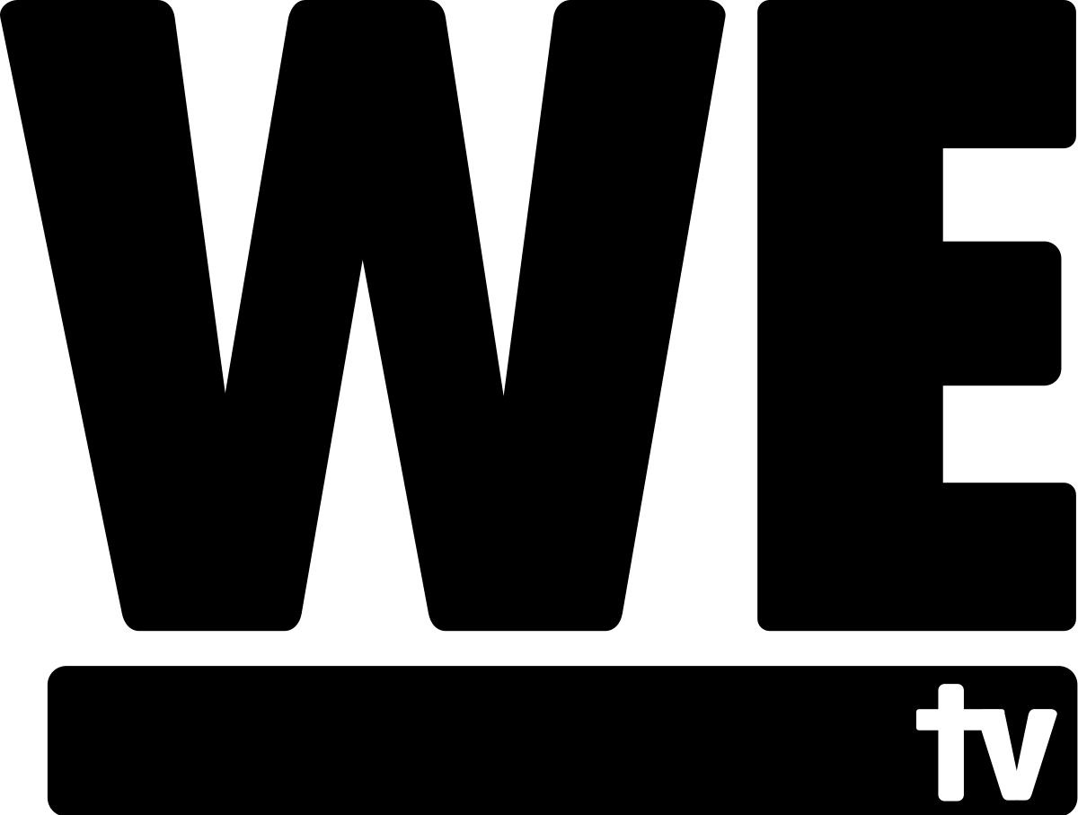 Logo for WE tv
