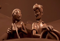 chocolate man commercial
