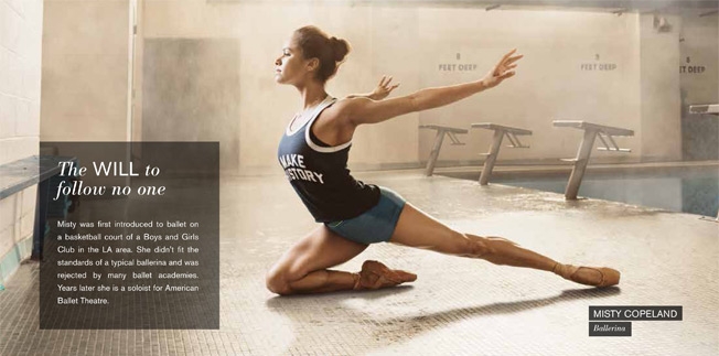 Ad of the Day: Ballerina Misty Copeland 