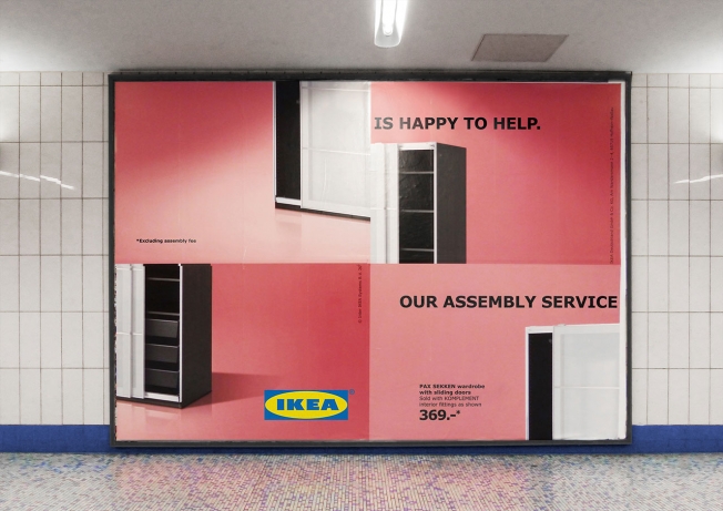 Ikea Uses Poorly Assembled Billboards to Admit Its Furniture Is Hard to ...