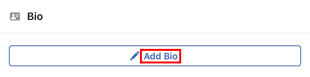Facebook bio character limit
