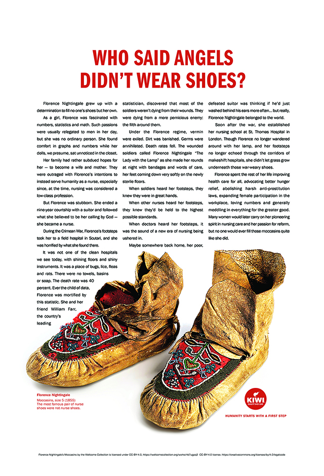 Kiwi Shoe Polish Tracked Down the Shoes 