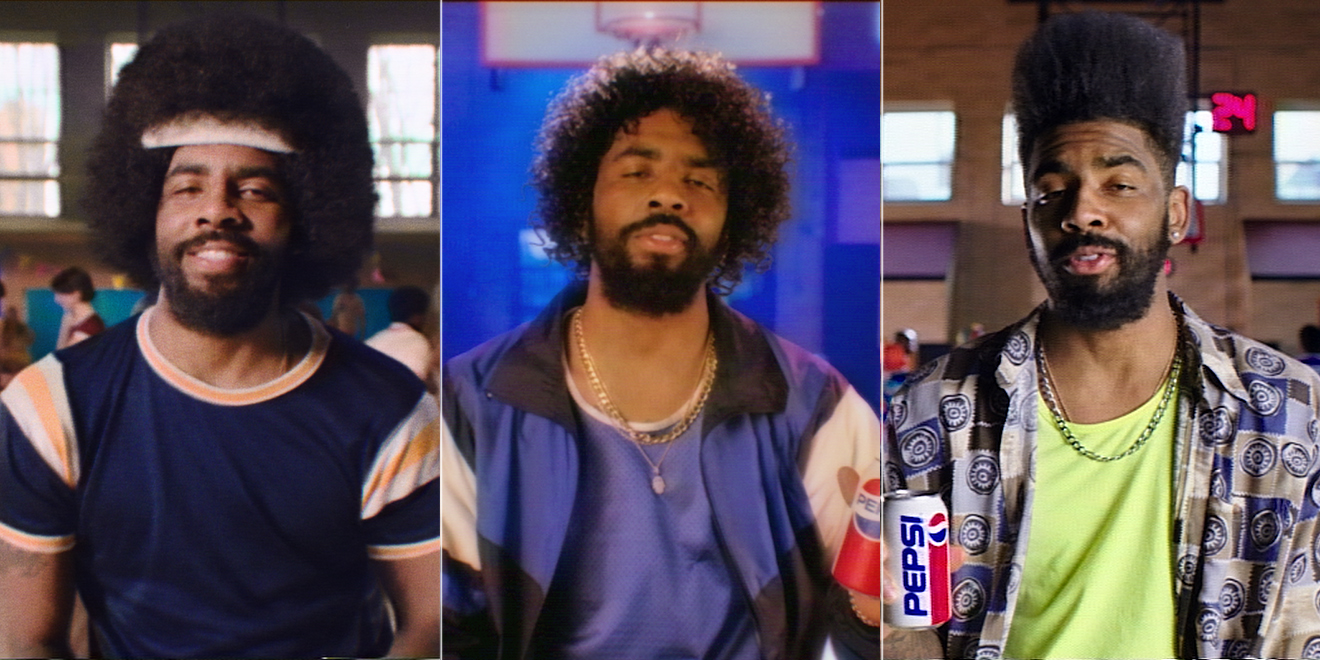 Pepsi and Kyrie Irving Flash Back in 