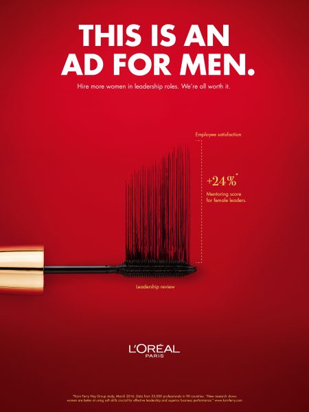 LOreals Bold New Ad Campaign Has a Message for Men Hire 
