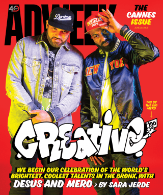 Desus and Mero on the Adweek Cannes Issue cover