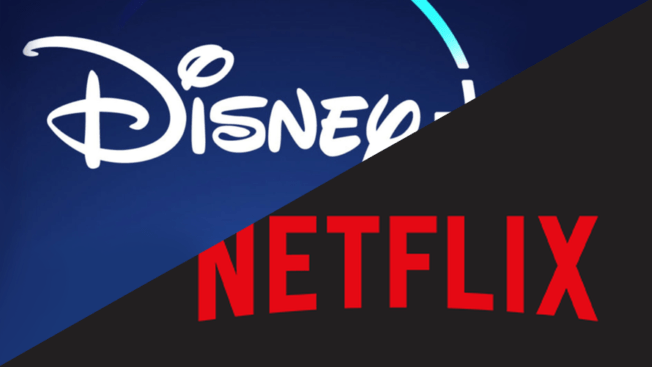 Disney and Netflix logos