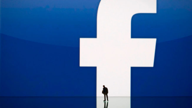 Rob Goldman and Facebook logo