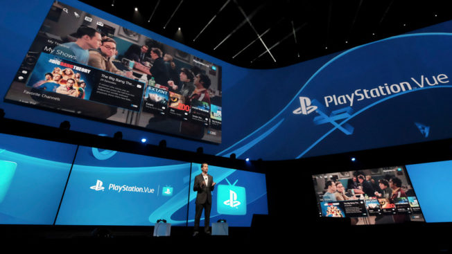 Playstation Vue E3 press conference