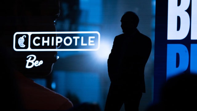 a chipotle sign