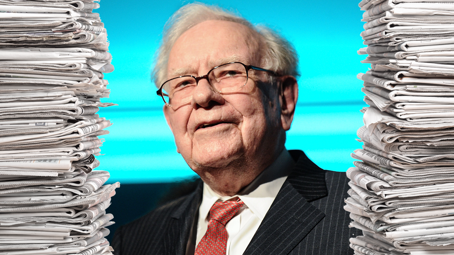 Buffett gets out of newspaper biz, sells publications for $140 million