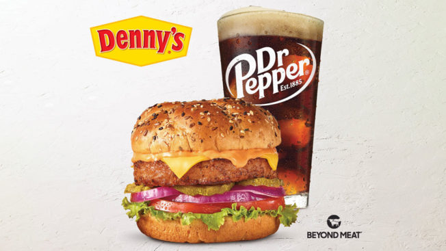 the beyond burger at Denny's