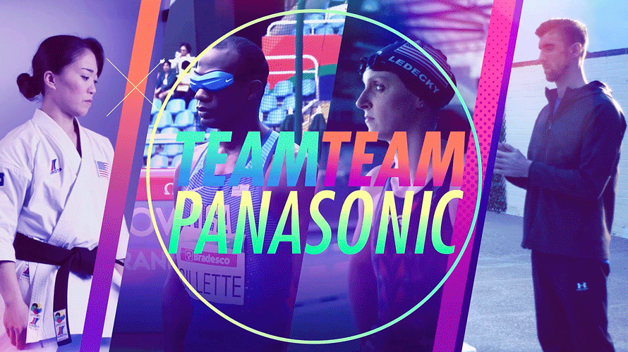 Panasonic's sponsored athletes.