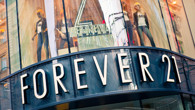 Forever 21 storefront