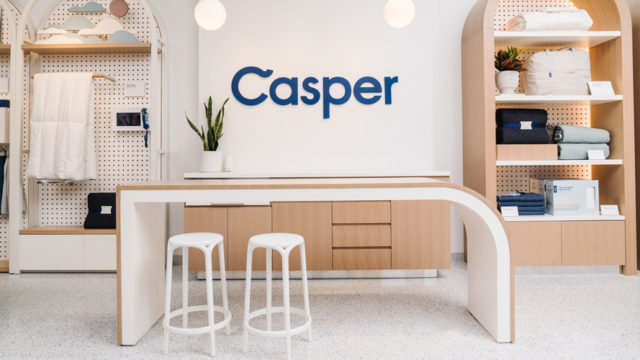 a Casper store