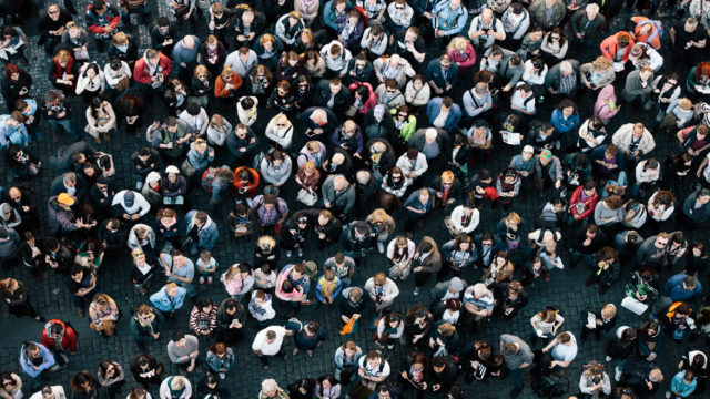 An image of a crowd