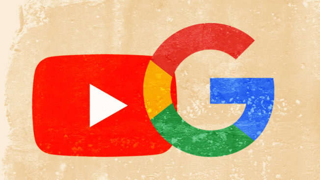 YouTube and Google logos