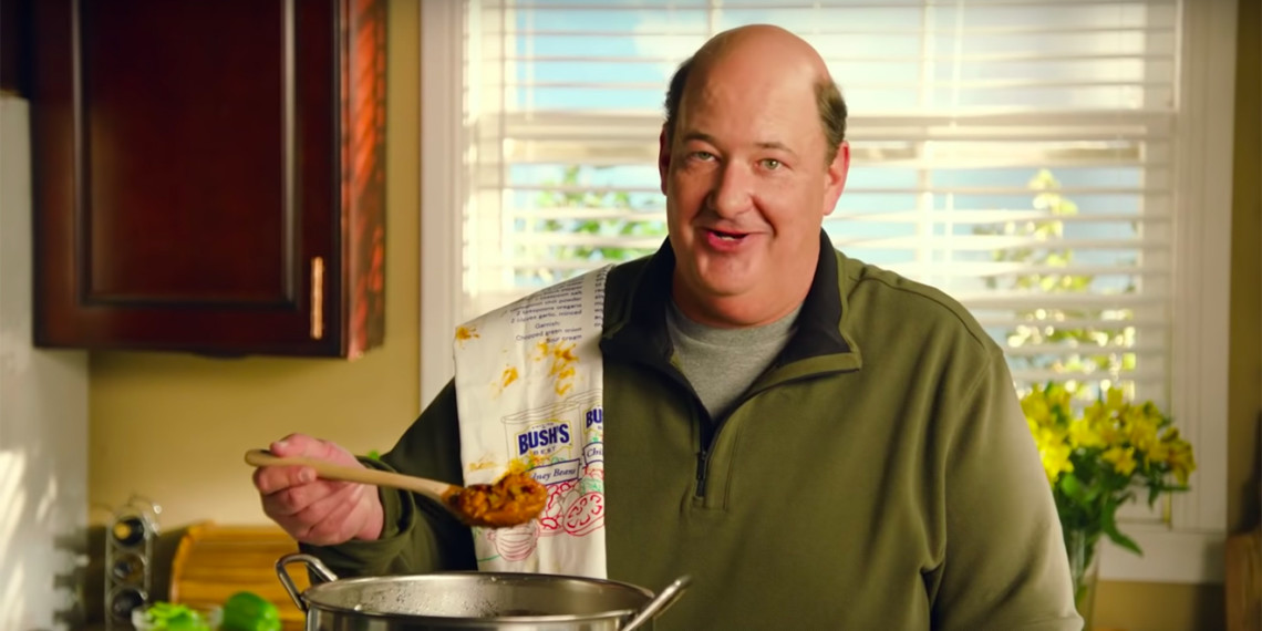 The Office S Brian Baumgartner Is Back To Cooking Chili This Time With Bush S Beans