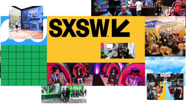 SXSW logo and activations