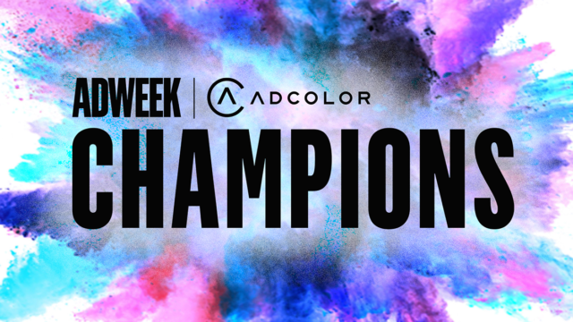 Adweek and Adcolor Champions logo
