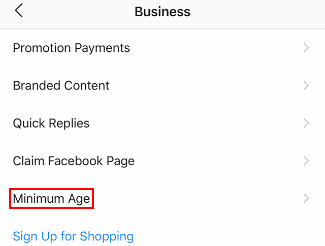 What is the minimum age for a facebook account
