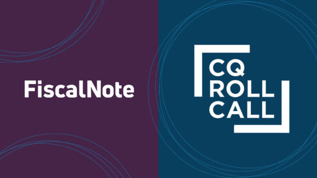 FiscalNote and CQ Roll Call logos