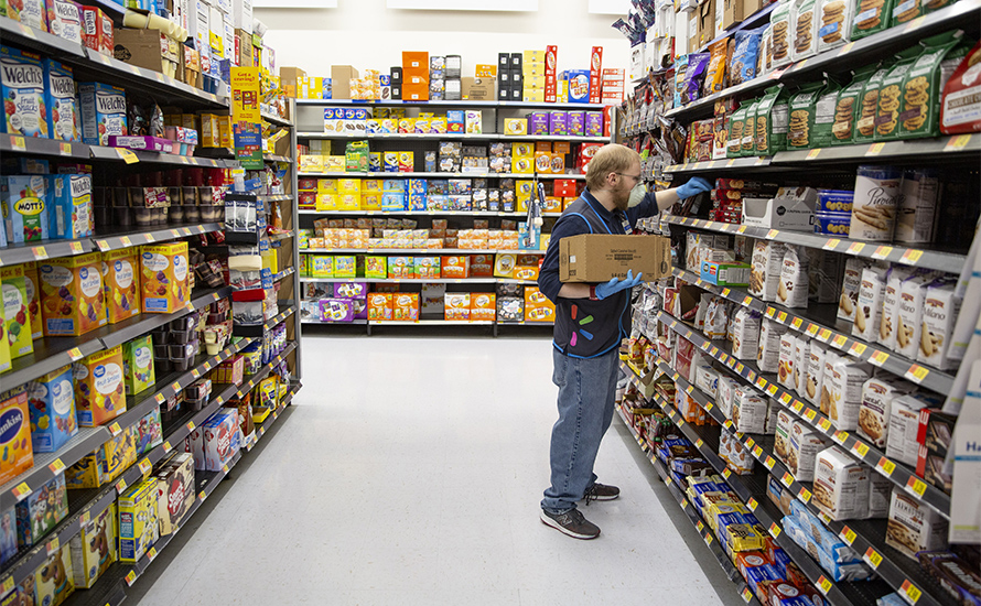 Walmart has trained more than 30,000 workers to fulfill customers' online grocery orders