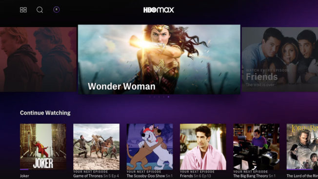previews of different shows on a streaming platform