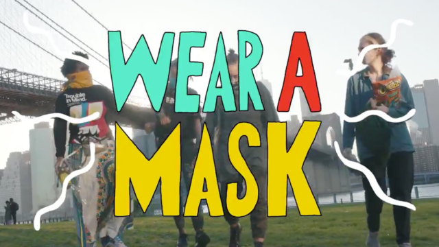 'We Love NY' PSA about wearing a mask