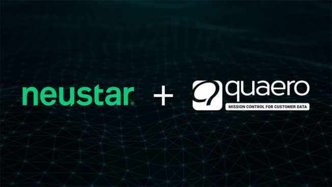Neustar and Quaero logos