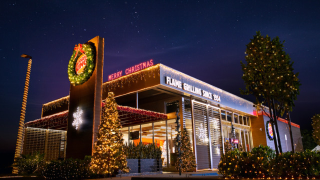 Image of Christmas in July for Burger King