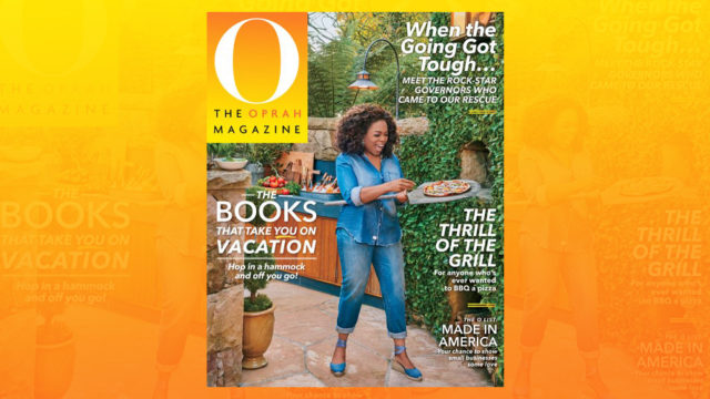 Print copy of O, The Oprah Magazine
