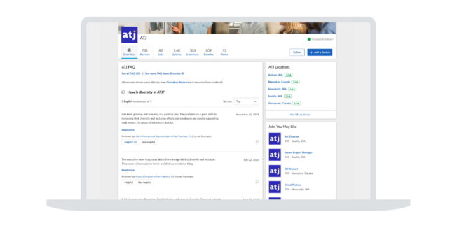 Glassdoor Rolls Out New Features to Rate Companies on Diversity, Equity ...
