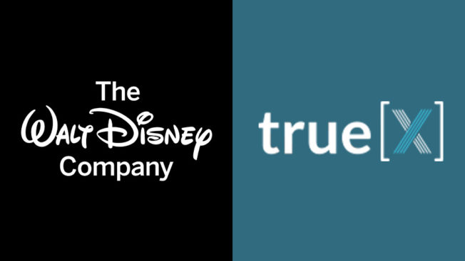 The Walt Disney Company and TrueX logos