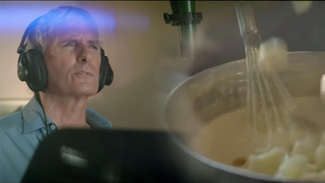 Screenshot of Michael Bolton in new Panera ad
