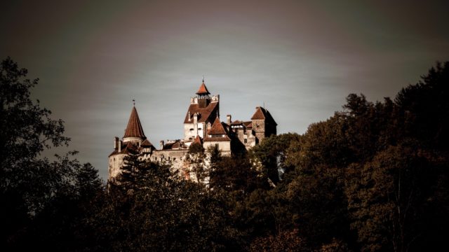 spooky castle