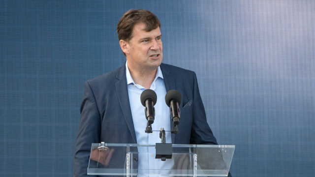Jim Farley has been busy on his first day as CEO.