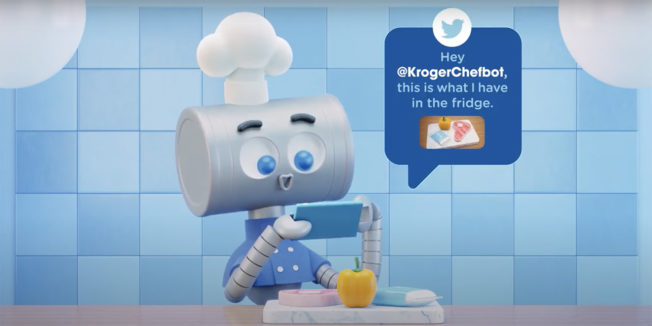 Illustration of the Kroger Chefbot