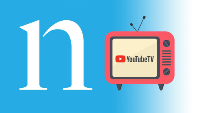 Nielsen and YouTube TV logos