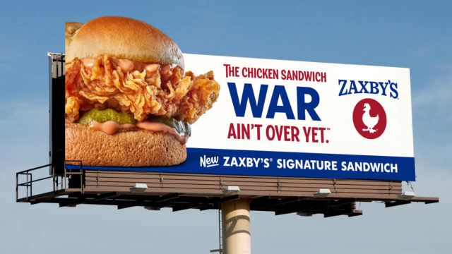 Zaxby's billboard