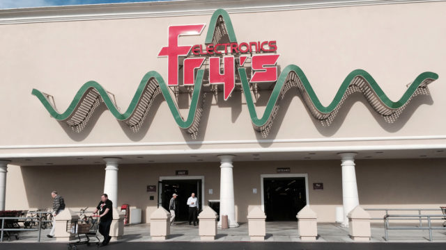 fry's electronics storefront