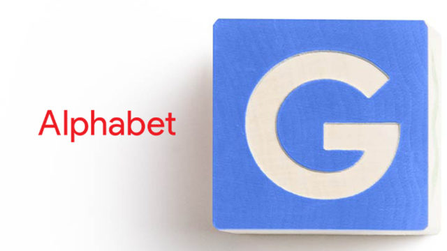 alphabet and google logos