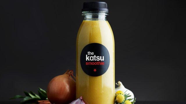 The apple, banana, pineapple and curry drink is being sold for charity.